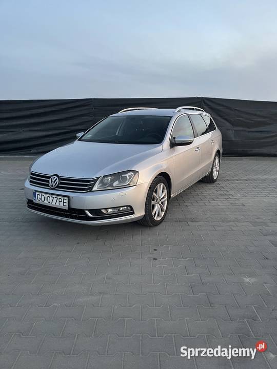 Volkswagen Passat B7 Highline 20 TSI 155 kW 211 światła przeciwmgielne pomorskie Gdańsk sprzedam