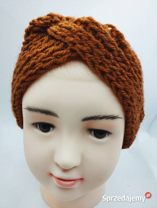 Damska opaska na głowę turban handmade Olsztyn