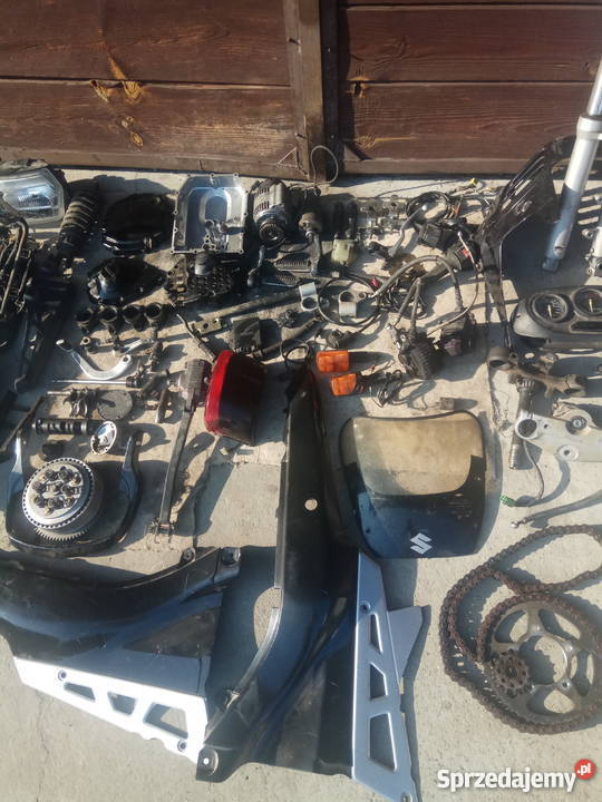 Suzuki gsxf 600 na czesci silnik lagi bak zegary Łapanów