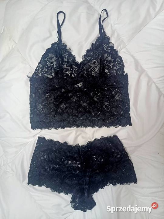 Damski komplet ażurowy L Komplety Pisarzowice sprzedam