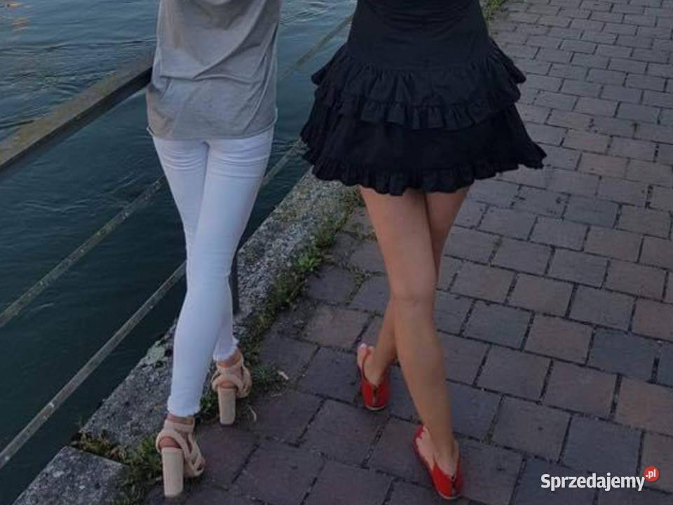 Zamszowe Sandałki Beżowe wiązane Damskie r 35 j inna Obuwie Nowa Sól