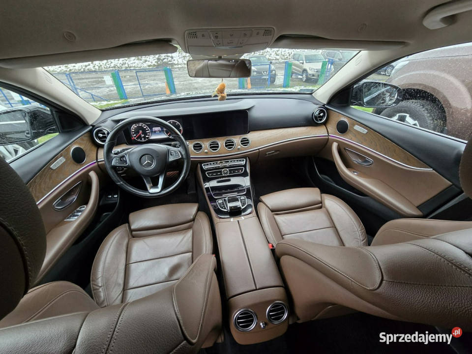 Mercedes E 220 Avantgarde bezwypadkowy pełny aluminiowe felgi śląskie Ustroń sprzedam