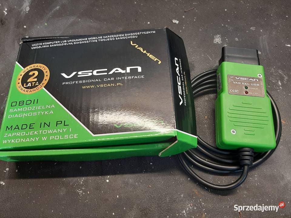 Interfejs V scan model VAG KKL Interfejsy diagnostyczne