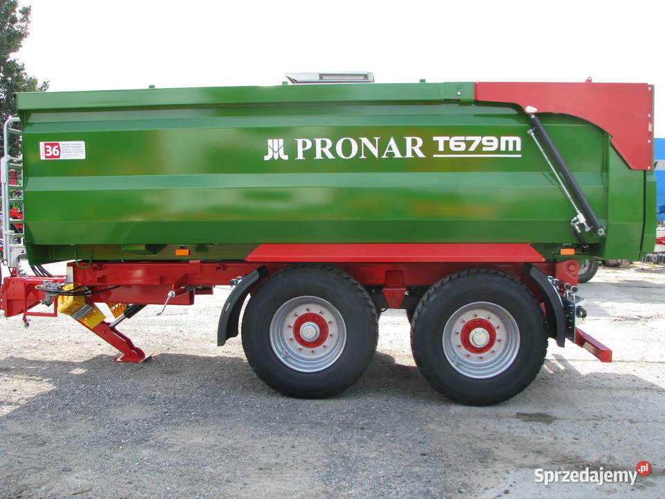 NOWA Przyczepa rolnicza skorupowa T679M PRONAR w łódzkie Opoczno