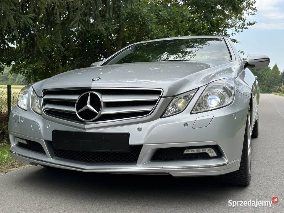 Mercedes Benz E klasa w207 V6 coupe wyjątkowy Rok produkcji 2009 Zamość