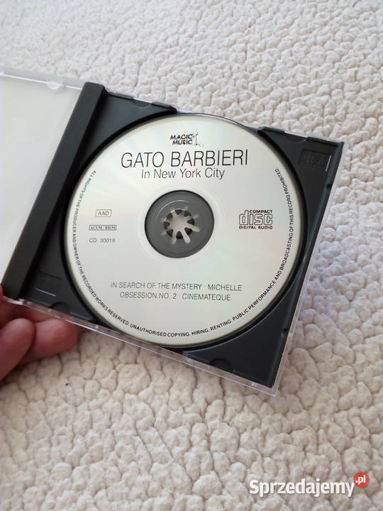 GATO BARBIERI In York City Magic Music CD Płyty i kasety Puławy sprzedam
