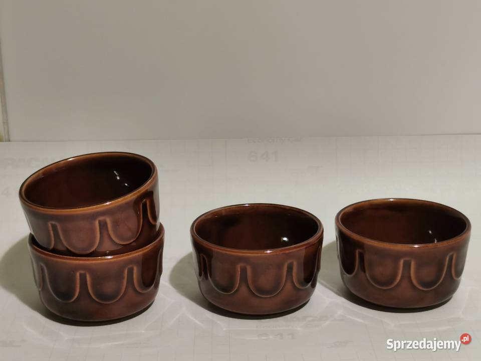 Szkło fajans Pruszków PRL Vintage Piastów