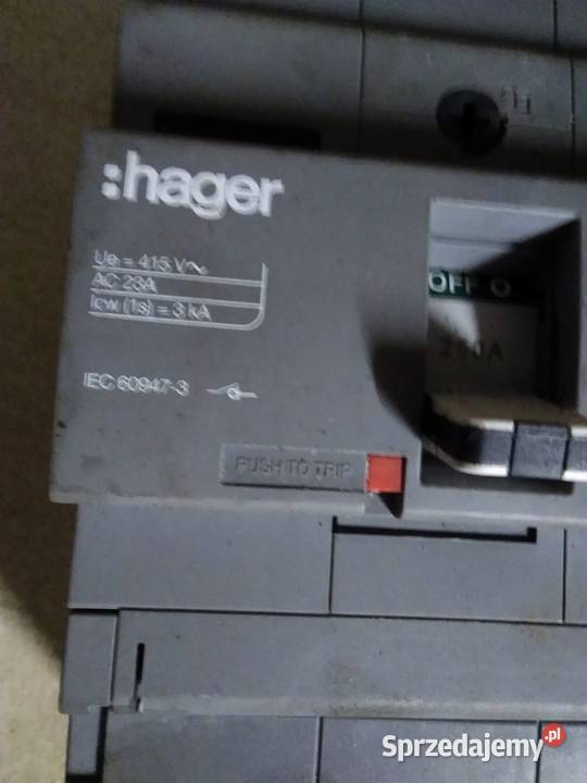 Wylacznik mocy 250A 3P 40kA 250A TM HNB250H Słupsk