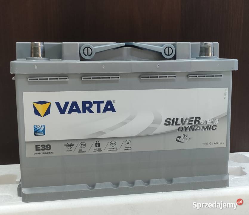 Akumulator 70Ah 760A VARTA AGM STARTSTOP A7 Zamość