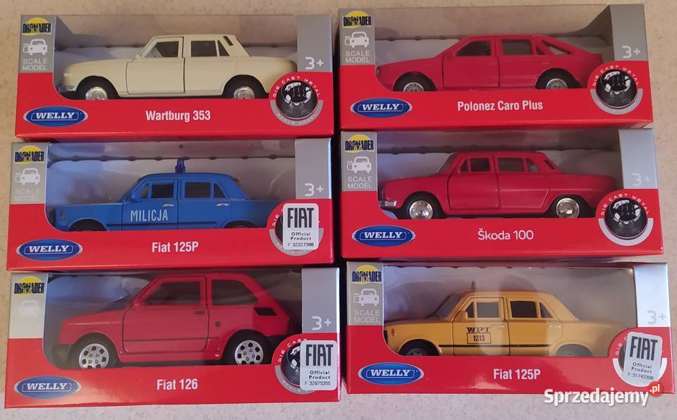 Modele kolekcjonerskie samochodów osobowych Gdańsk sprzedam