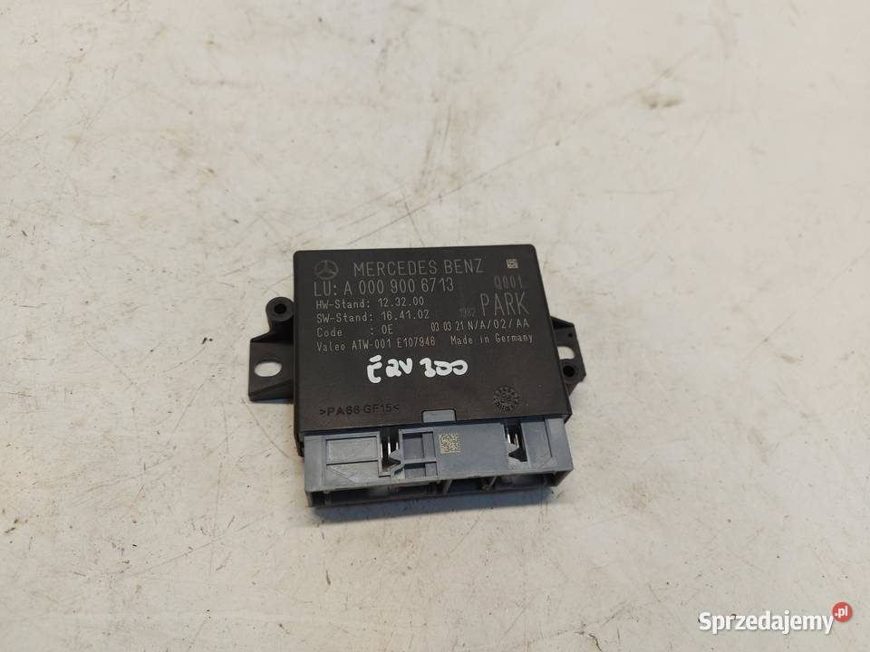 Mercedes EQV w447 Vklasa moduł sterownik pdc osobowe