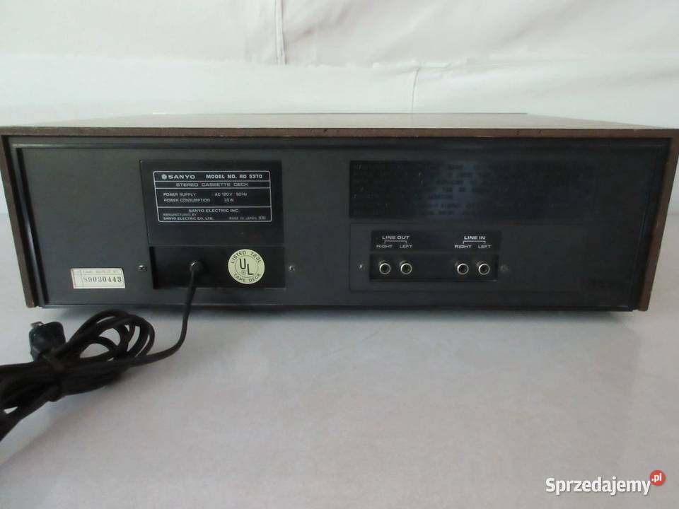 Sansui G22000 19781980 Silver and wood