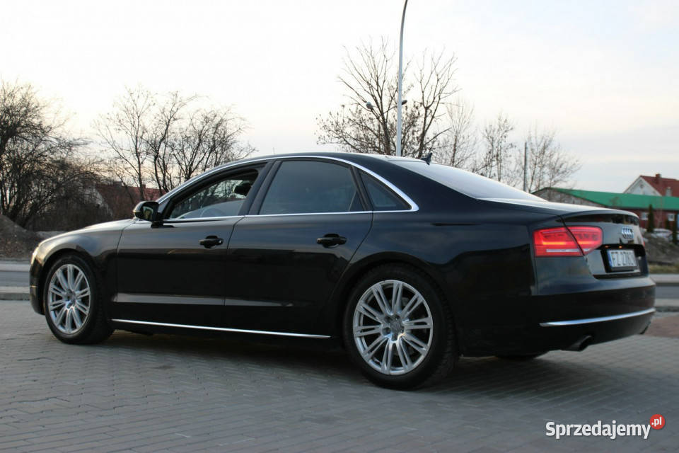Audi A8 2010r 42 FSI Benzyna QuaTTRO 20 D4 2010 światła LED opolskie Nysa