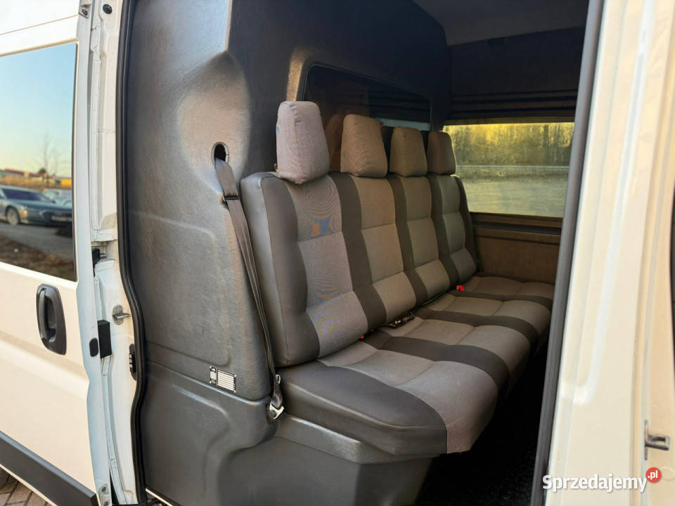 Peugeot Boxer Salon Polska Brygadówka 7miejsc immobilizer Peugeot sprzedam