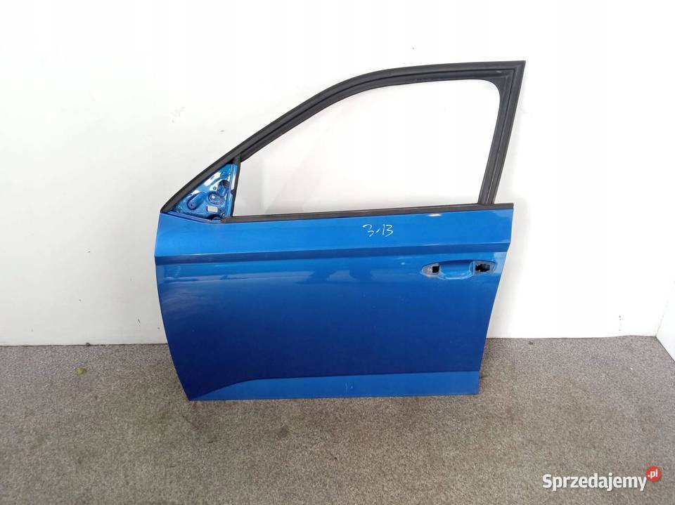 DRZWI LEWE PRZÓD NIEBIESKIE Skoda Fabia III 2014 świętokrzyskie sprzedam