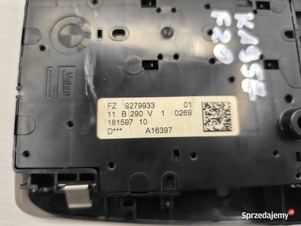 LAMPKA OŚWIETLENIE KABINY BMW F20 F21 116i osobowe