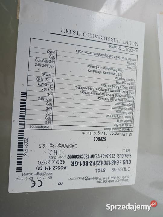 Okno 232na123 Ostrowiec Świętokrzyski