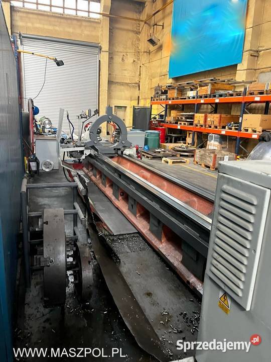 Tokarka uniwersalna TOS SUS 80 x 5000 mm z Produkcja Głowno sprzedam