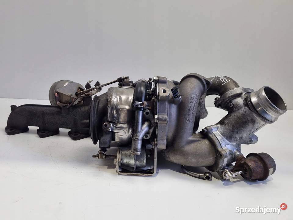 TURBOSPRĘŻARKA BMW E60 E61 30 D turbo BITURBO osobowe Silniki i osprzęt Rudka