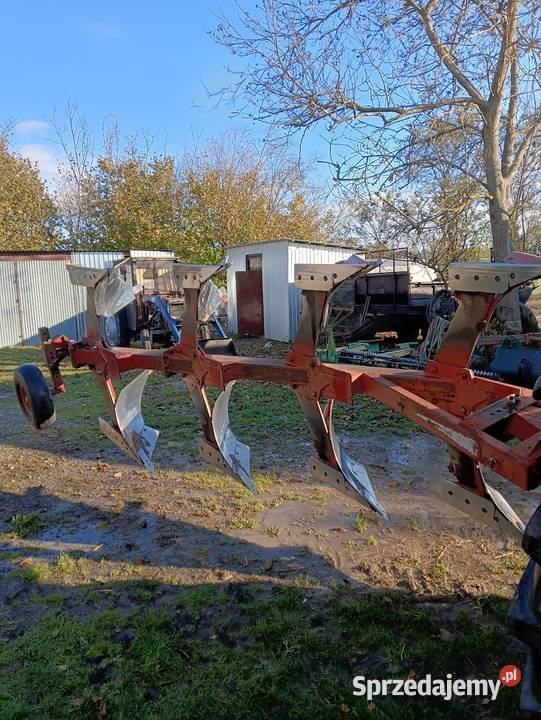 Pług obrotowy 4x35 skibowy marki Naud Nadrybie-Dwór sprzedam