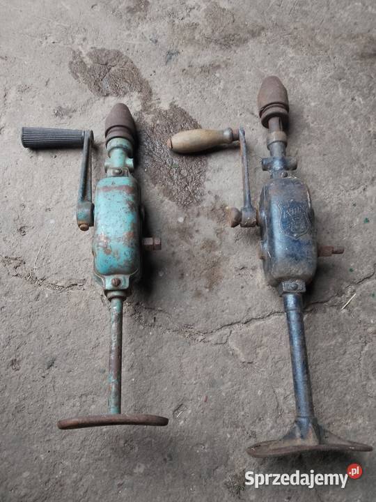Wiertarka ręczna zabytkowa Siedlec