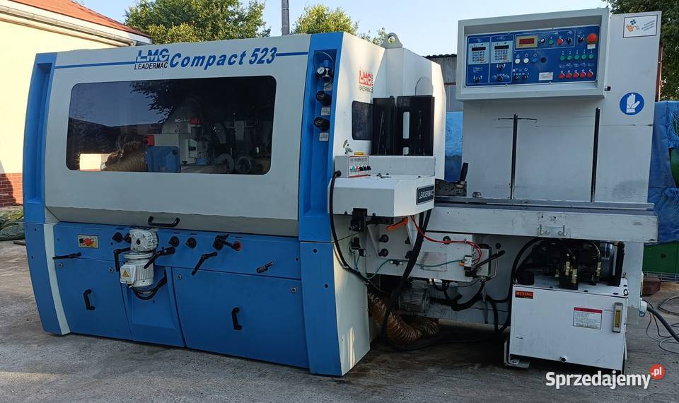 Strugarka czterostronna LEADERMAC LMC COMPACT Wrocław sprzedam