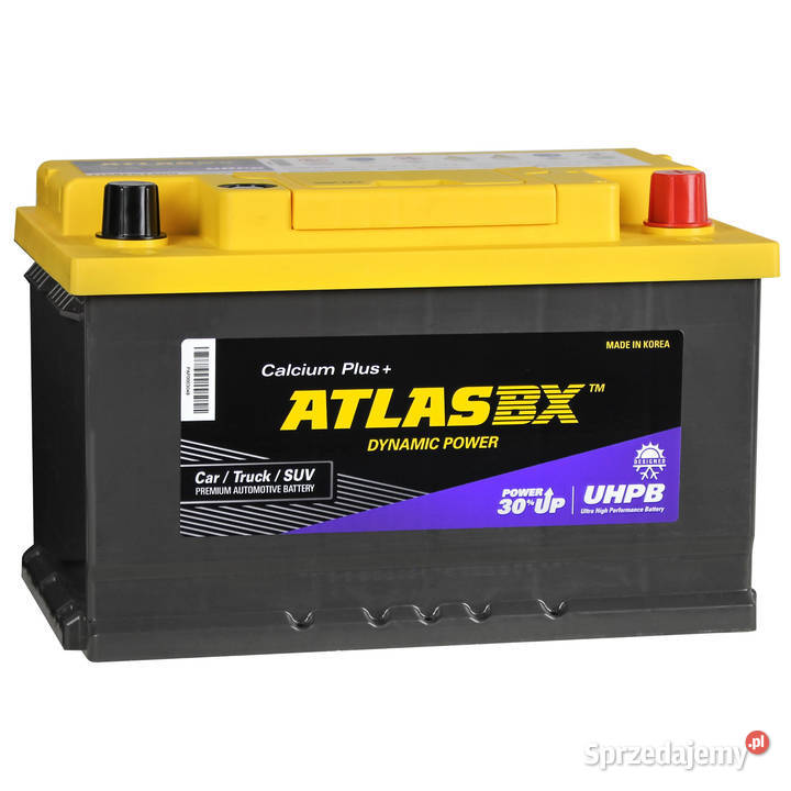 Akumulator ATLAS BX Dynamic Power 90Ah 750A UHPB Przysucha sprzedam