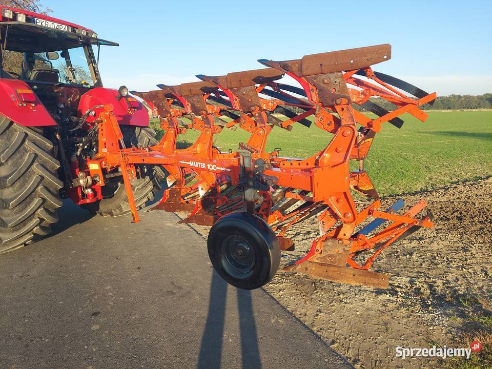 Pług KUHN master 100 4 skibowy Rusko