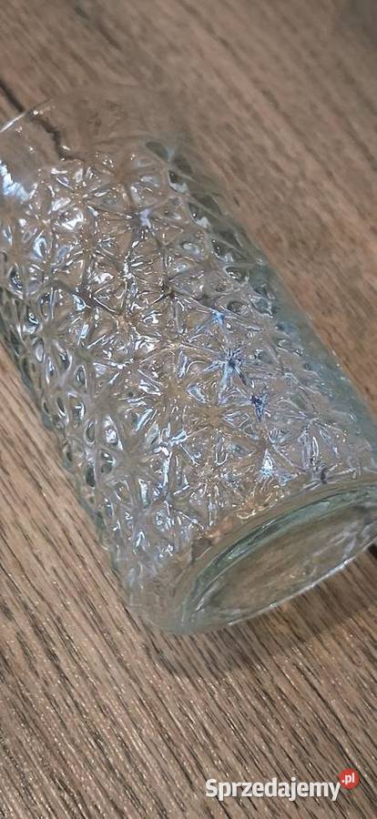 Kieliszki Ząbkowice z czasów PRL 3 wzory łódzkie Sulejów