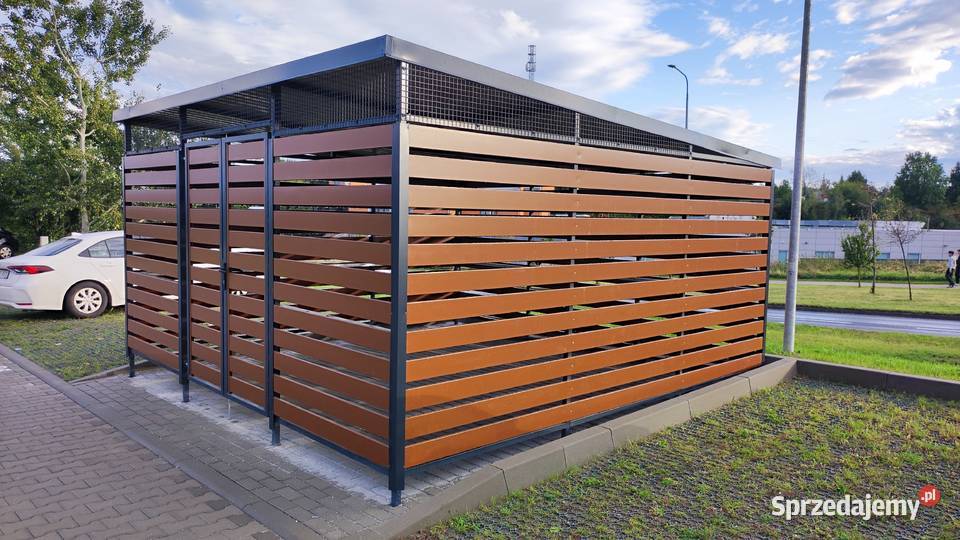 Wiaty śmietnikowe altany zadaszenia
