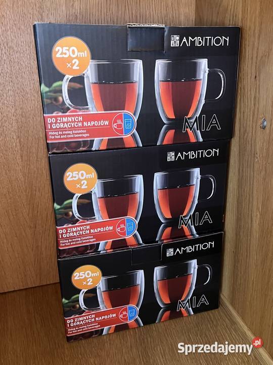 Szklanki termiczne Ambition Mia 250 ml podkarpackie Nisko