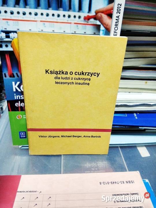 Książka o cukrzycy ludzi z cukrzycą leczonych mazowieckie Warszawa sprzedam