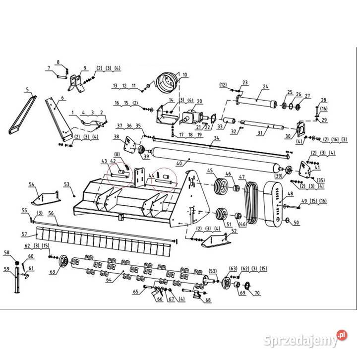 Sworzeń 21 x 170 mm TUZ KAT I EFG 4FARMER EFGCK