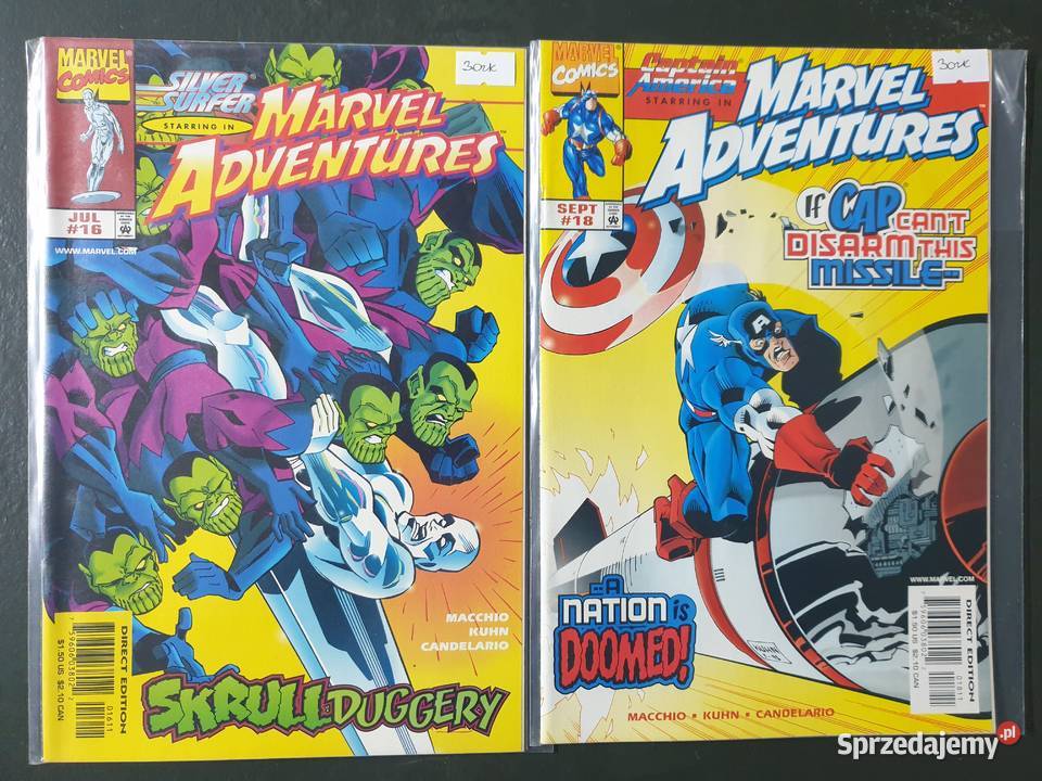 Marvel Adventures 8 oryginalnych komiksów Marvel Gdynia