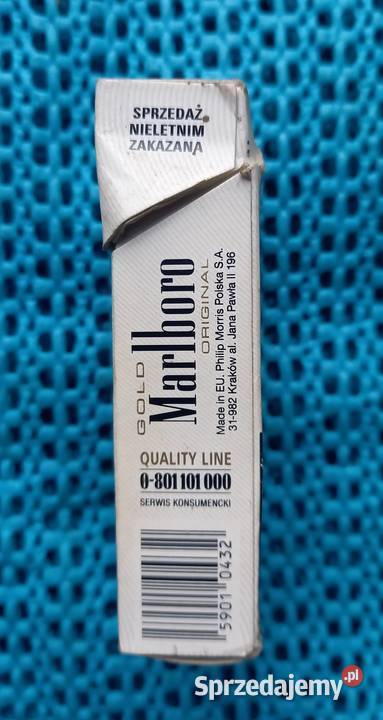 Paczka kolekcjonerska papierosów Marlboro Gold Pozostałe sprzedam