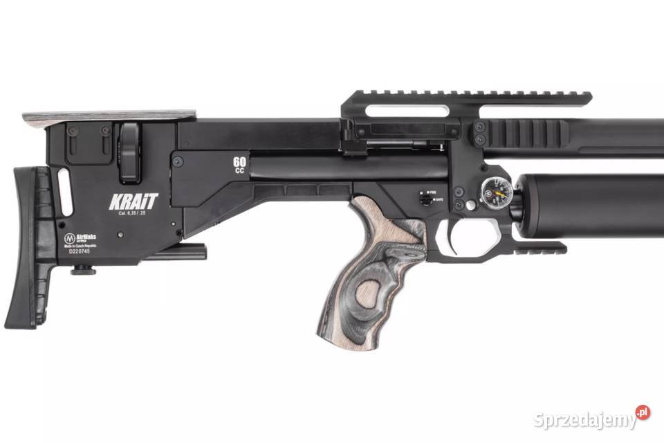 Wiatrówka AirMaks Krait X Tube 635 mm Gray wielkopolskie