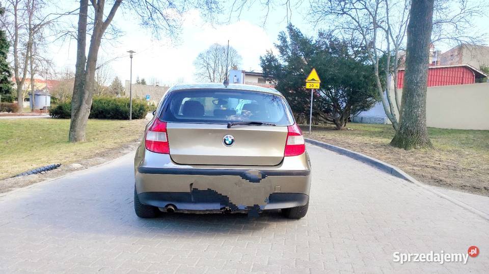 BMW E 87 2005 r 16 benzyna 116 gniazdo AUX wielkopolskie Chodzież