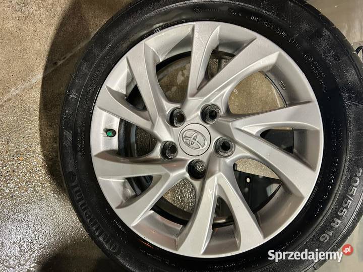 Alufelgi 16 Toyota Auris Corolla 20555R16 Wrocław sprzedam