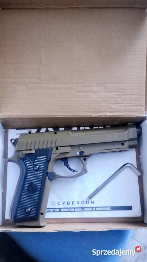 Wiatrówka Cybergun Swiss Arms SA92 Tan wielkopolskie Leszno
