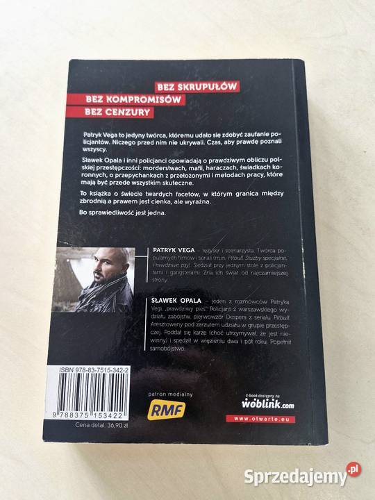 Książka Złe psy Patryk Vega Poradniki, albumy i reportaże mazowieckie