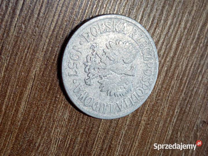 Sprzedam szoste 50 gr 1957 r bzm lubelskie Chełm
