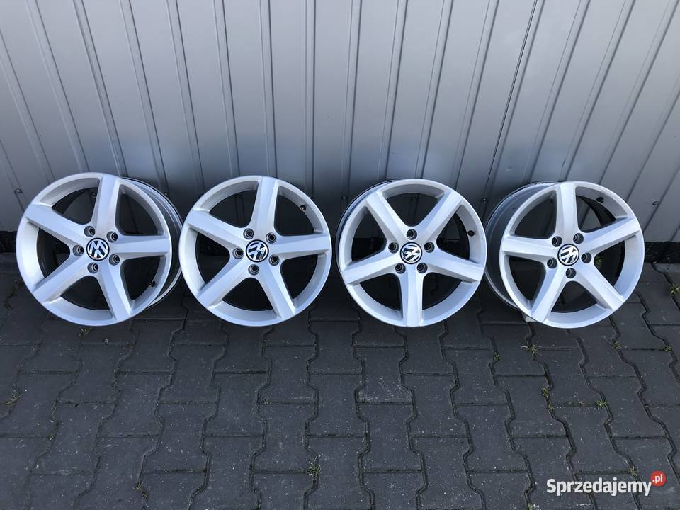 Felgi aluminiowe VW Tiguan Sharan 16 7N0071496B Volkswagen (oryginalne) Warszawa sprzedam