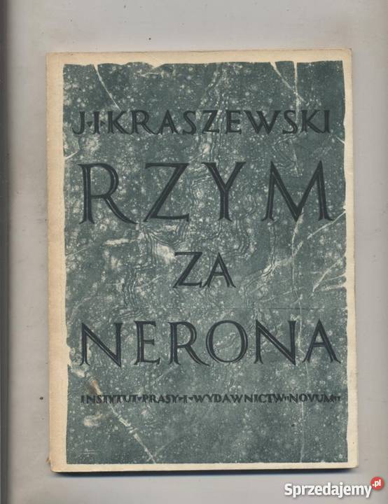 Rzym za Nerona - Kraszewski