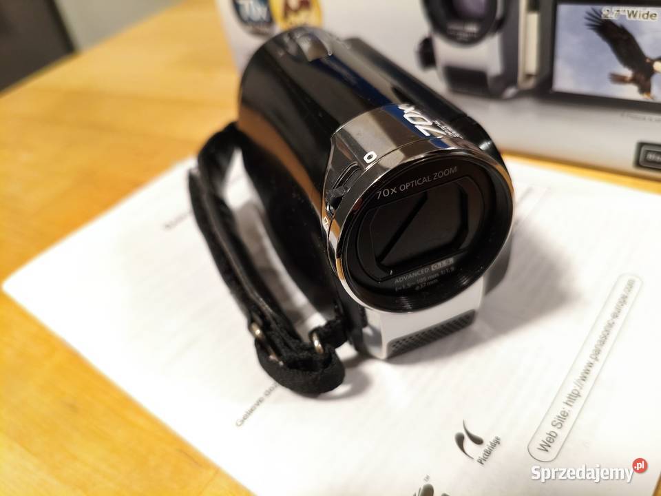 Kamera cyfrowa Panasonic SDRS26 czarna na Lublin