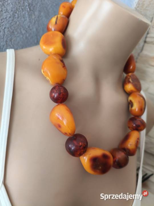 Naszyjnik Bursztyn Vintage Białystok