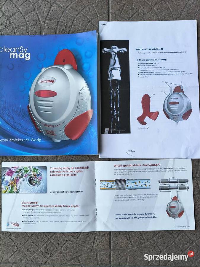 Magnetyzer Zmiękczacz Wody firmy Zepter AGD drobne Dąbie