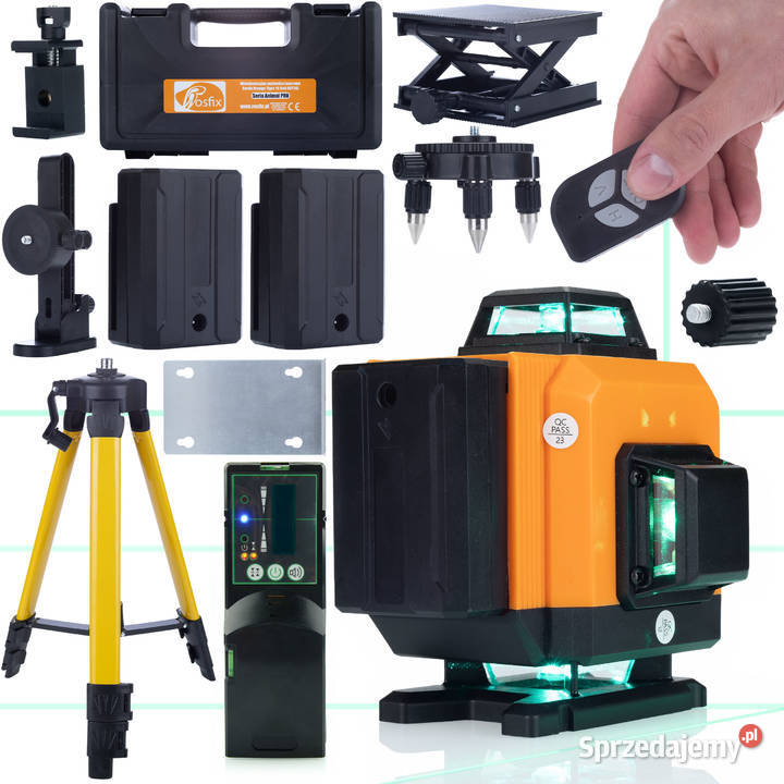 Poziomica Laserowa Rosfix Orange Tiger 16 Linii Ludźmierz