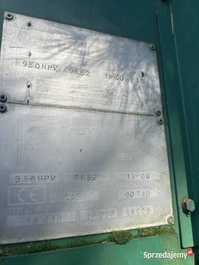 Harwester Gremo 950HPV Leśnictwo śląskie Tworóg