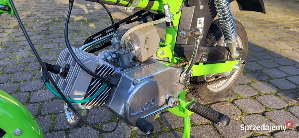 Motorynka Pony M2 zielony Pruszków