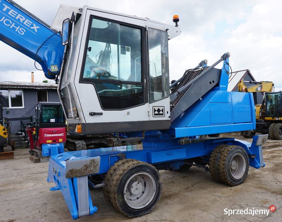Koparka kołowa przeładunkowa Terex Fuchs MHL 320 Jeziorko